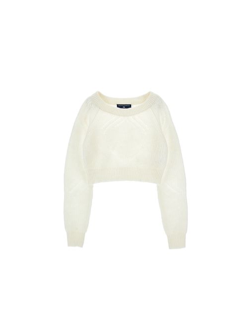 Maglia, bambina, logata. ERMANNO SCERVINO | Z9H601 87100001